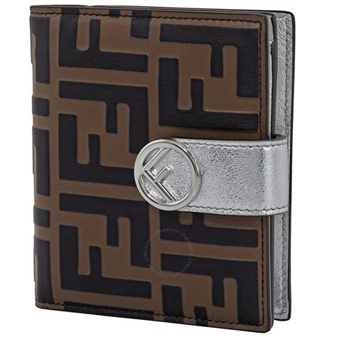 fendi wallet cheap womenz|fendi leather printed bifold wallet.